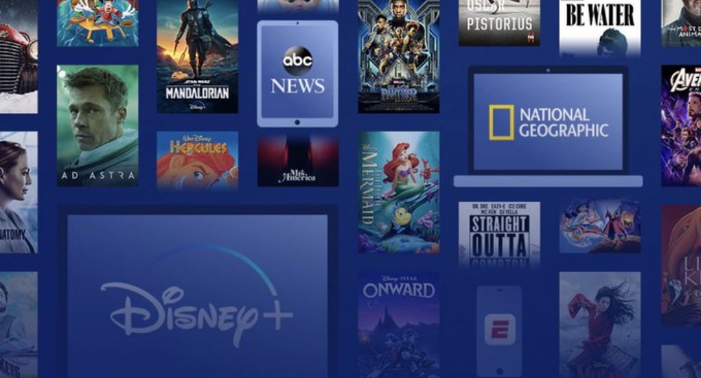 Disney Media + UI Library Page Screenshot